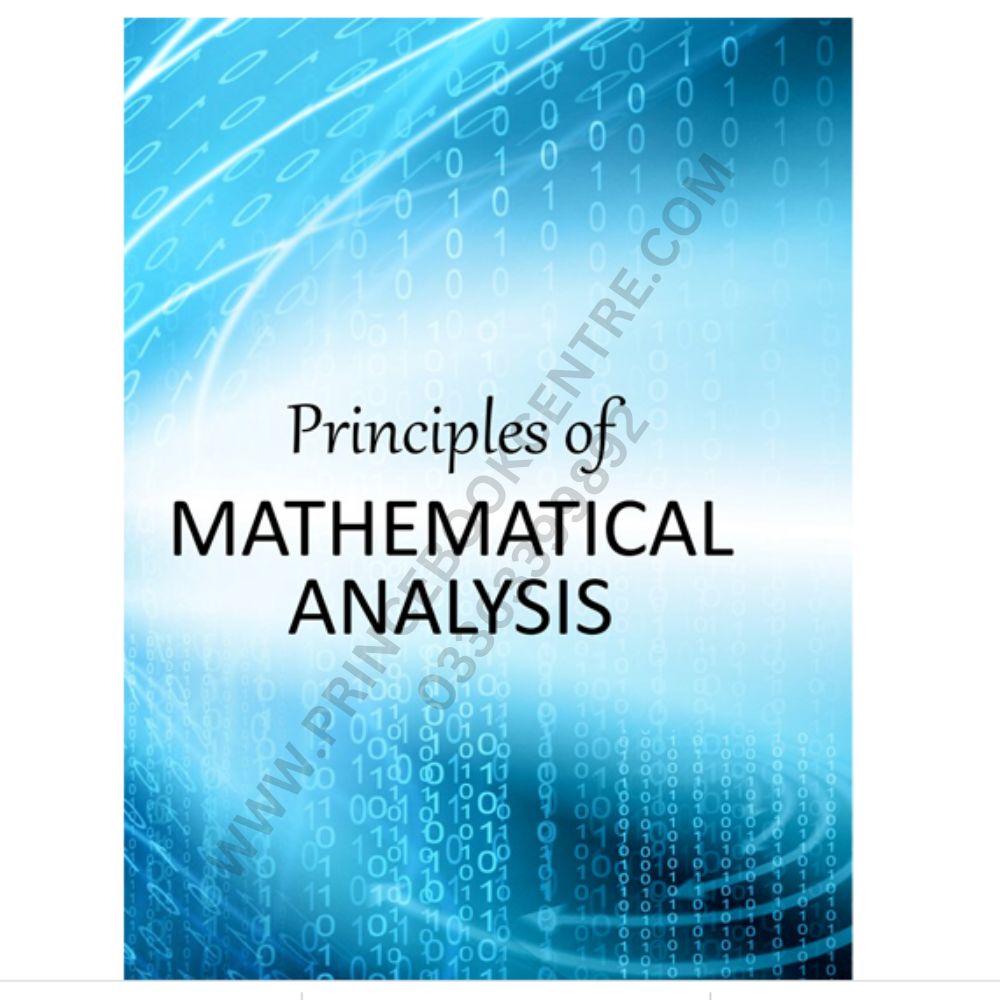 Principles of Mathematical Analysis by Rudin Prince Book Centre
