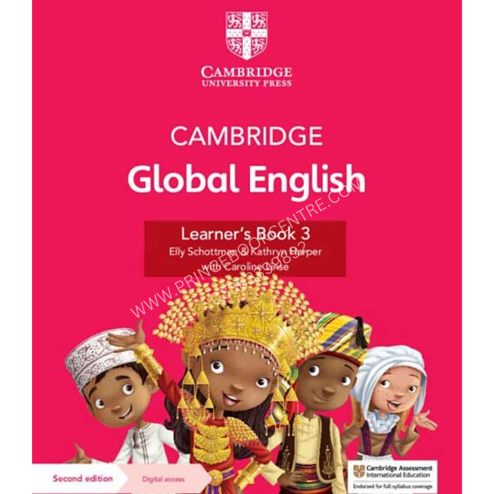 cambridge global english learner's book 3 with digital access 1 year