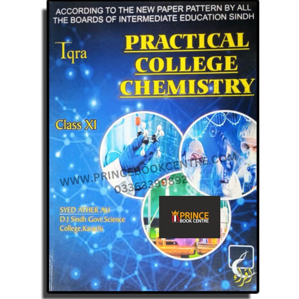 Practical Book Chemistry For Xi Science Group By Syed Athar Ali Prince Book Centre 9524