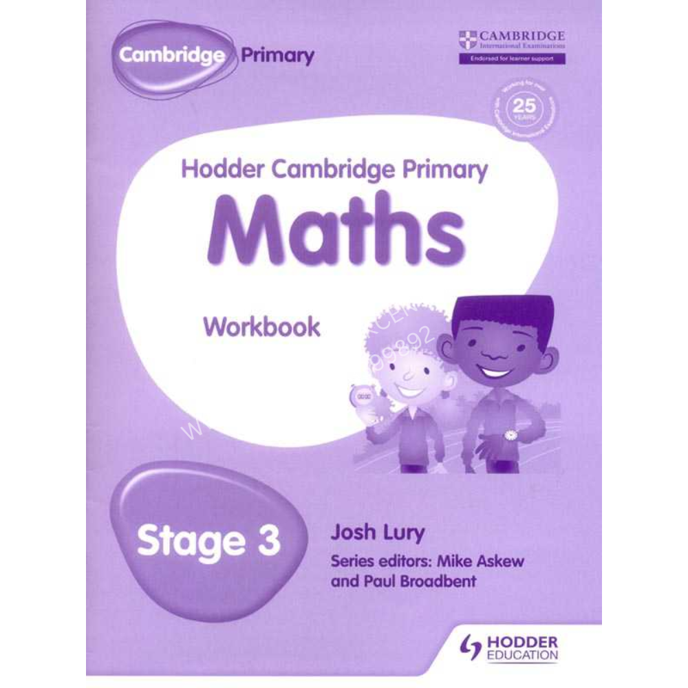 Hodder Cambridge Primary Mathematics: Stage 3 Work Book – Prince Book ...