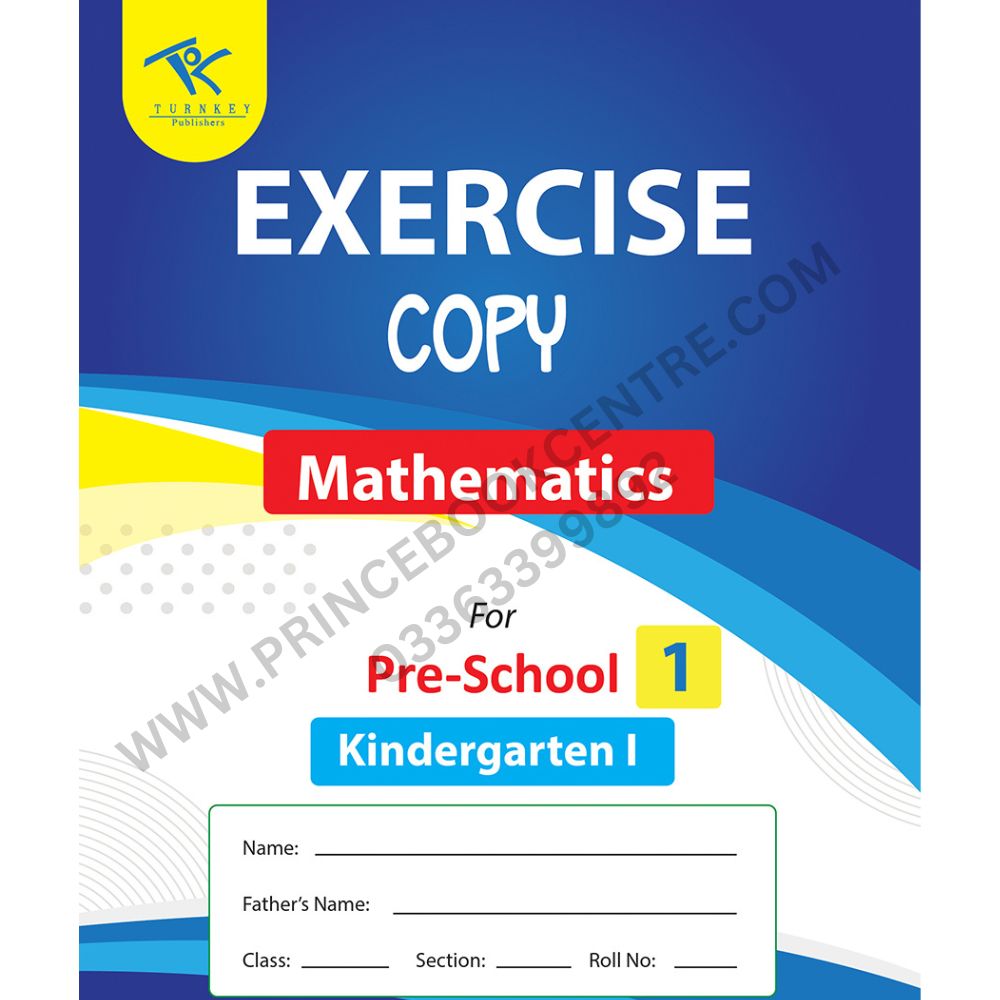 Prince Worksheets Math Exercise Book Mathematics For Pre-School 1 Turnkey Publisher – Prince ...